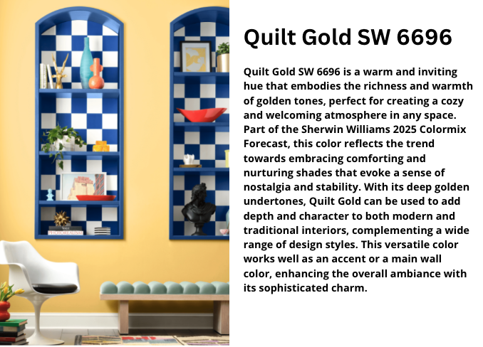 Sherwin Williams Quilt Gold SW6696